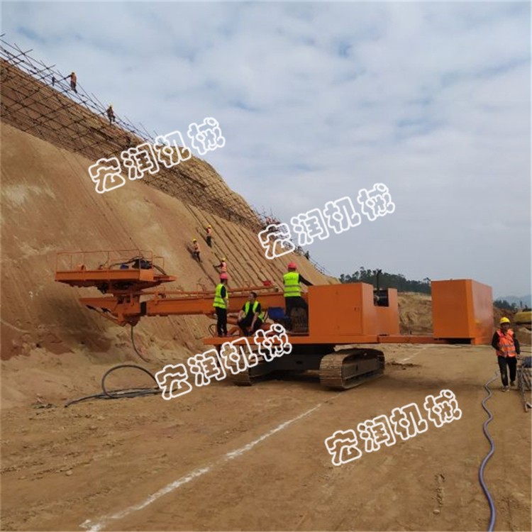 8米液壓錨固鉆機，護坡鉆機