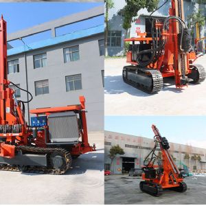 履帶光伏打樁機(jī)